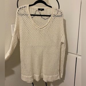 Mossimo cream color lightweight sweater or beach cover-up
